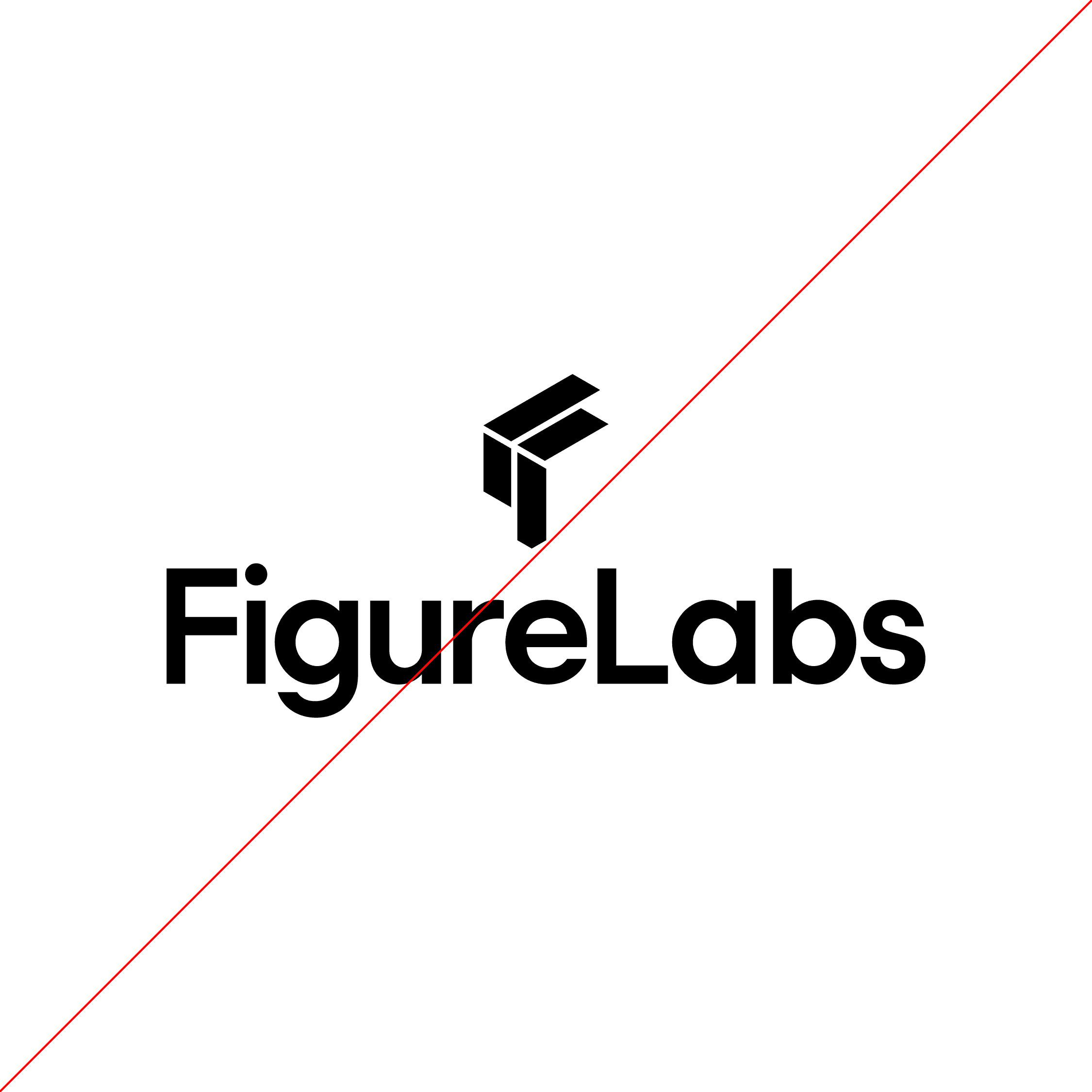 Incorrect FigureLabs wordmark usage: Do not stack the symbol and wordmark vertically.