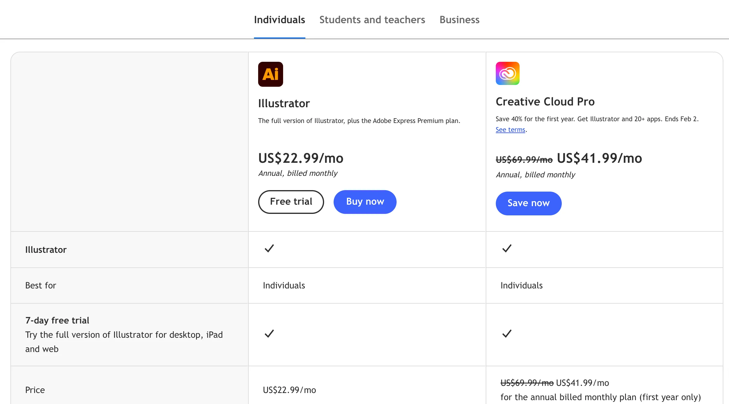 Adobe Illustrator Interface